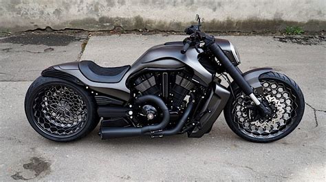 Custom Harley-Davidson Night Rod Is All About Hexagon Wheel Design - autoevolution