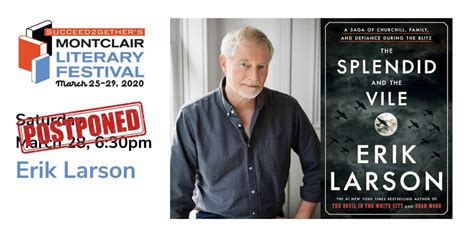 Mar 28 | Book Talk: Erik Larson "The Splendid and the Vile" -POSTPONED ...