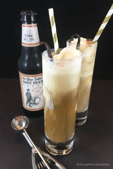 Not Your Father's Root Beer Float Recipe - Through Her Looking Glass