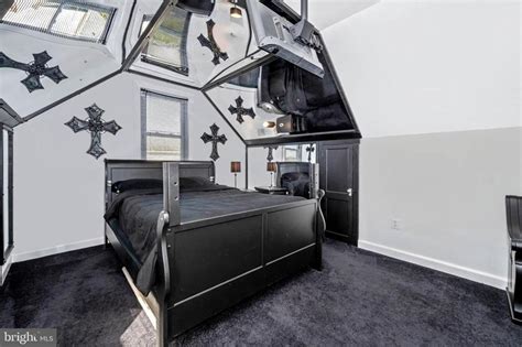 Creepy 'coffin house' with goth death decor is to die for at $225K