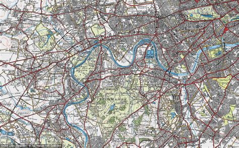 Old Maps of Mortlake, Greater London - Francis Frith