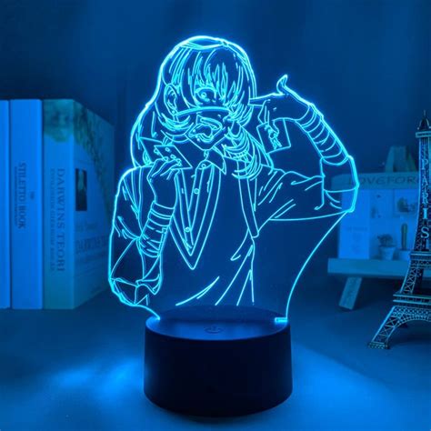 Anime Lamp | Kakegurui Midari Ikishima | 3d night light, 3d illusions, Led night light