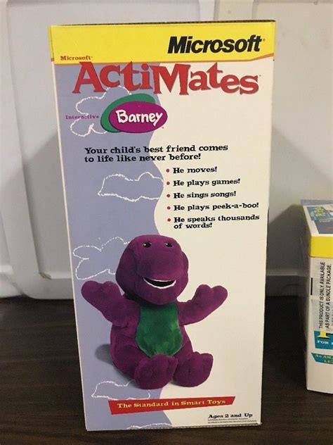 Microsoft Actimates Barney The Dinosaur & PC Pack MISB NEW | #1935672832