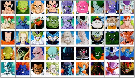 Dragon Ball Z Characters Names And Pictures Hd