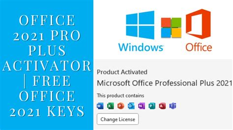 Office 2021 Professional Plus Activator | Free Office Keys