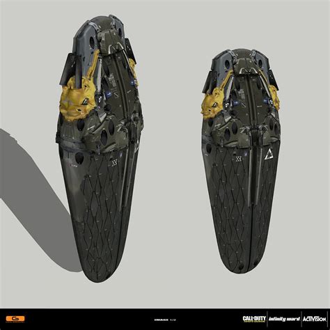 ArtStation - Call of Duty: Infinite Warfare - C6 drop pod, Nenad ...