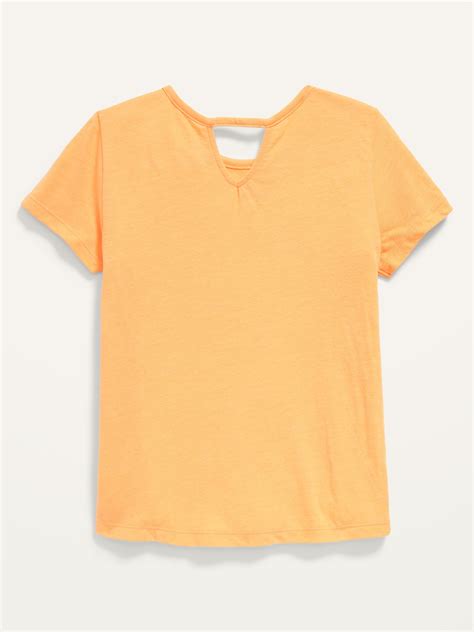 Cut-Out Back Graphic T-Shirt for Girls | Old Navy