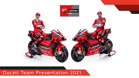 MotoGP 2021 Ducati Team Presentation - YouTube