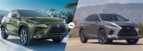 2021 Lexus NX vs. 2021 Lexus RX | Shottenkirk Desert Lexus