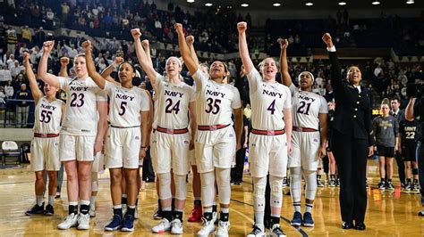 Navy Women's Basketball, Navy Women's Basketball defeats Army, Navy ...