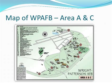 Wright Patterson Afb Map | Color 2018