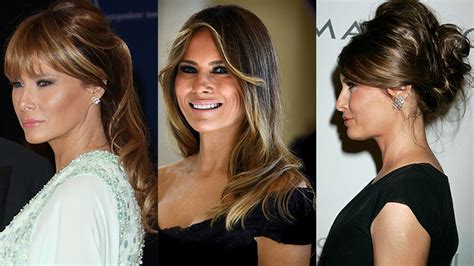 A look at Melania Trump's best hairstyles to date... | HELLO!