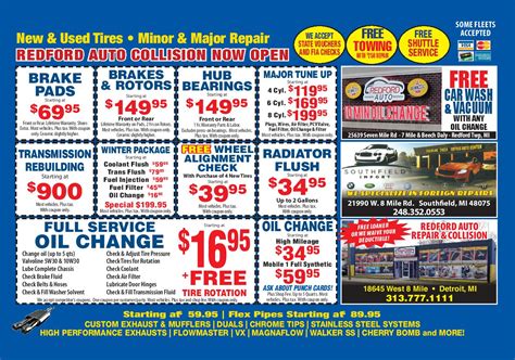 Car Maintenance Coupons | Detroit, MI | Redford Auto Repair