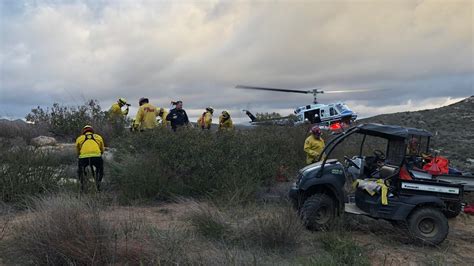 Man dies after Cal Fire San Diego rescue in San Pasqual area | cbs8.com