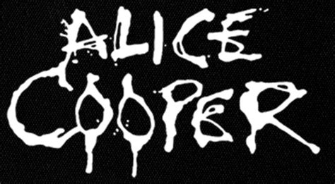 Alice Cooper Logo 6x4" Printed Patch