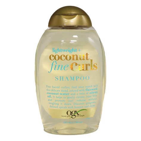 Ogx Lightweight Coconut Fine Curls Shampoo, 13 Oz., Pack of 2 - Walmart.com