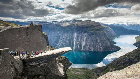 트롤퉁가 - 노르웨이 ,Trolltunga, 절벽높이 300m. : 네이버 블로그