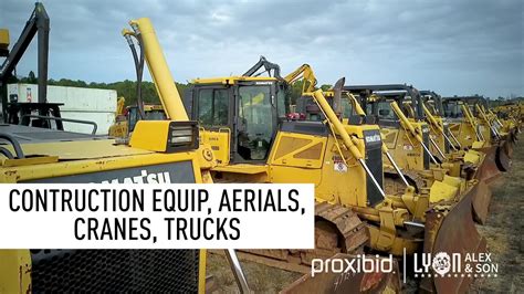 Alex Lyon & Son Kissimmee 2020 | Heavy Equipment and Commercial Truck Auction Preview | February ...