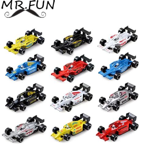 Educational baby toy multi color 1:87 F1 Sports car Model kids toys car ...