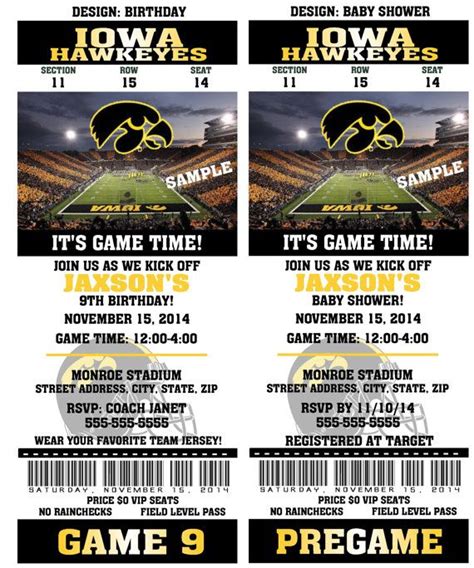 Mona Simmons Info: Iowa Football Tickets