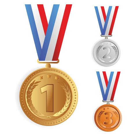 Olympic Medals 2023 Clipart