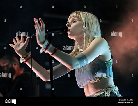 Aurora performing live in concert at Manchester Academy Featuring ...