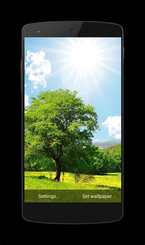 3D Nature Live Wallpaper Latest Version 1.0 for Android