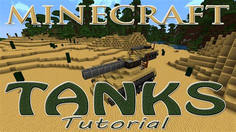 Minecraft Tank Tutorial - YouTube