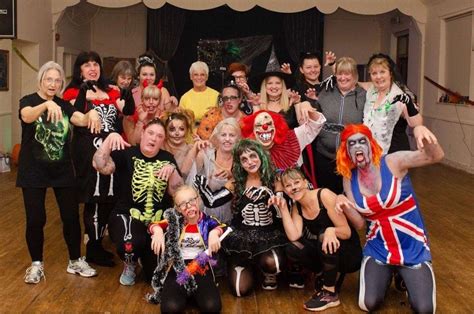 Thriller! Fincham holds a ghoulish Zumba for Halloween