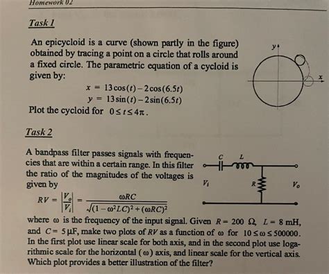 [Solved] An epicycloid is a curve (shown partly in the figure) obtained by tracing a point on a ...