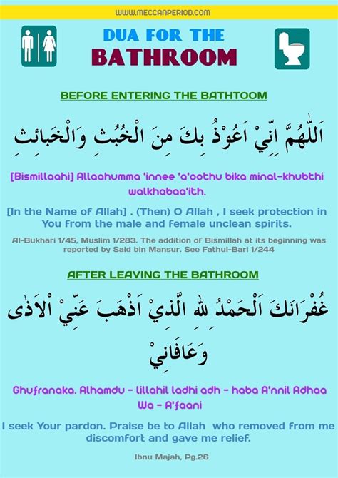 bathroom dua | Dua