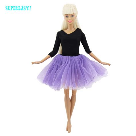 High Quality Ballet Dress Cute Dancing Modern Fashion Party Gown Princess Outfit For Barbie Doll ...