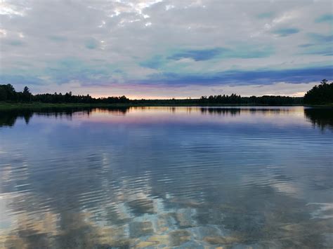 Picture i took while on a lake in northern michigan : r/pics