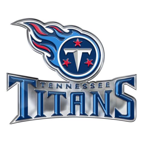 Tennessee Titans Auto Emblem Color Alternate Logo - Sports Fan Shop