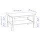 LUNNARP white, coffee table, 90x55 cm - IKEA
