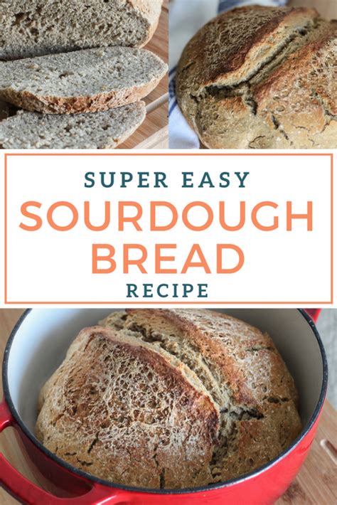 Super easy dutch oven sourdough bread recipe! Dutch Oven Sourdough ...