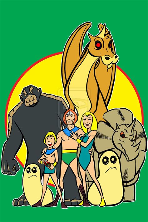 herculoids by AlanSchell on DeviantArt | Classic cartoon characters, Cartoon, Animated cartoons