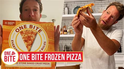 Emergency Frozen Pizza Review - One Bite Pizza - YouTube