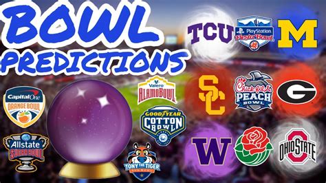 *UPDATED* College Football 2023 Bowl Predictions