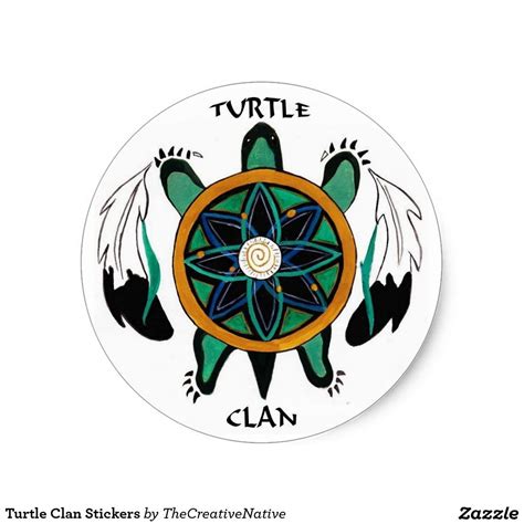 Turtle Clan Stickers | Tribal turtle tattoos, Native american totem, Native american symbols