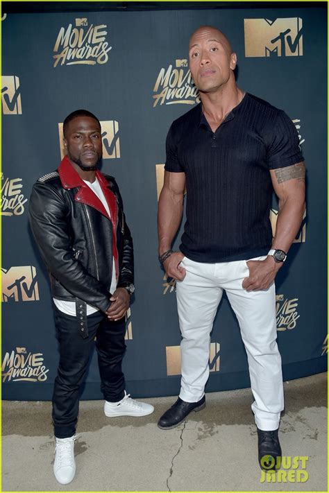 Photo: dwayne johnson kevin hart 2016 mtv movie awards 03 | Photo 3627451 | Just Jared ...