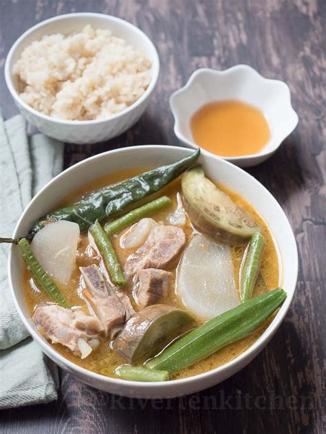 Sinigang Na Baboy Without Vegetables