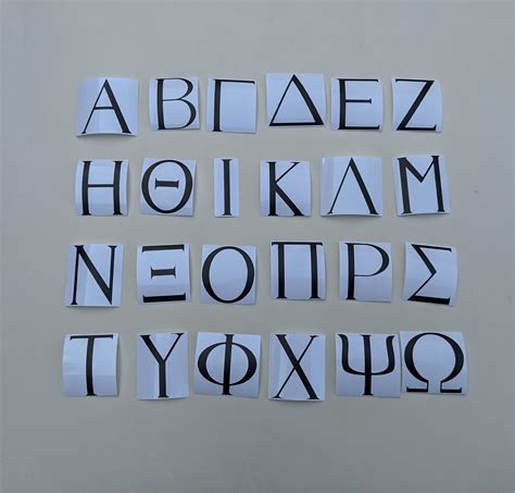 Greek Letter Laptop Stickers Sorority Vinyl Decal Sticker - Etsy