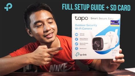 Tapo C310 Camera Setup Guide | Connect Wirelessly | SD Card Setup (Tagalog/English) - YouTube