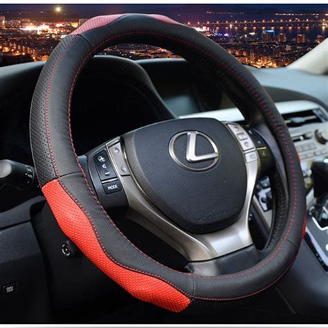 Sport car steering wheel cover case for lexus rx300 gx470 lx470 is200 ...