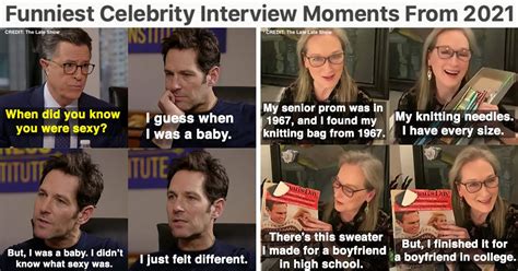 14 Of The Funniest Celebrity Interview Moments From 2021