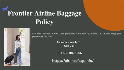 Frontier Airline Baggage Policy by Airlines Faqs - Issuu