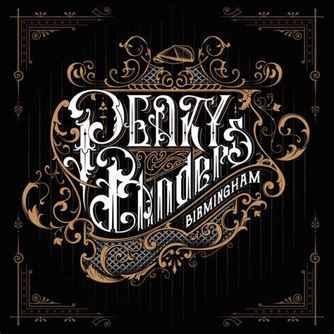 Peaky Blinders handlettered fan art on Behance