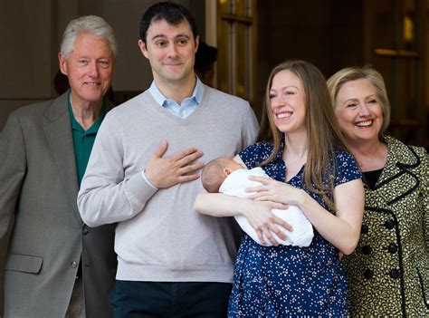 Chelsea Clinton and Her Newborn Son Are Giving Us Major Royal Family ...