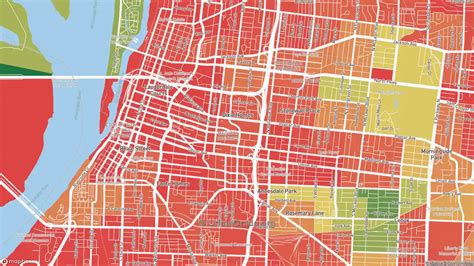 The Safest and Most Dangerous Places in Medical District, Memphis, TN ...